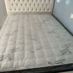 Cama Queen Size Nueva Incluye Colchon