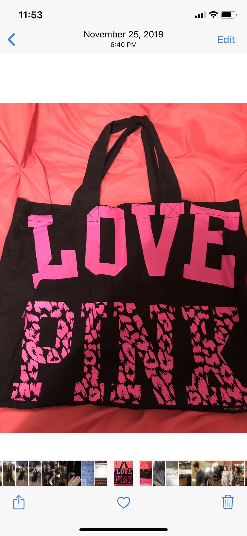Victoria secret Pink bag