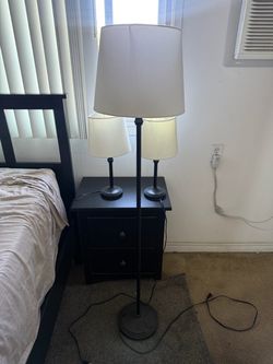 3 lamp set $10