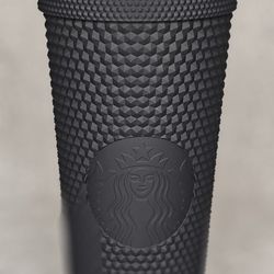 New Starbucks Studded Black 24oz Tumbler