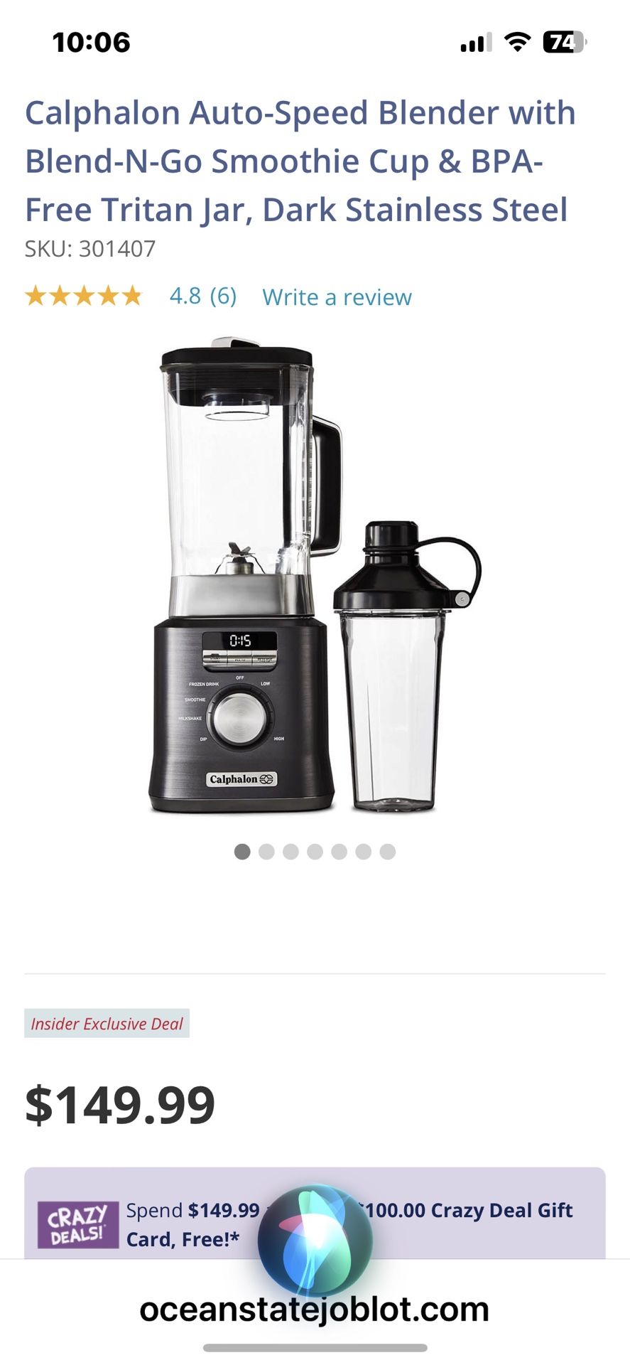 SAVE 55% 🔥🔥. . BRAND NEW FACTORY SEALED HEAVY DUTY BLENDER. 10 SPEED. DIGITAL. FREE SMOOTHIE GLASS. WAS $149.99!! NOW ONLY $70🧉🥛