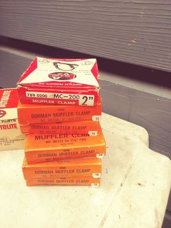 Muffler clamps