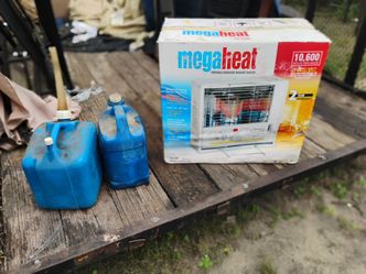 Brand new double kerosene heater in a box 2 gallons of kerosene included $70 delivery available