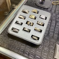 Mens Rings 10 And 14kt Gold 