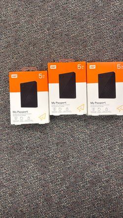 WD 5 TB My Passport