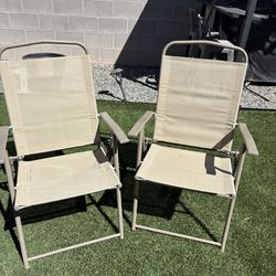 Folding chairs $15 set