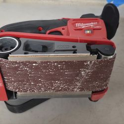 Milwaukee belt sander