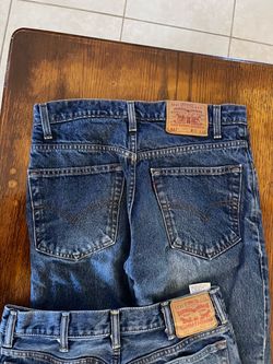2 Pairs NEW Levi’s 517 Bootcut Jeans – 32x32 – 25% BELOW AMAZON! So
