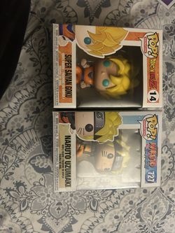 Naruto And Super Saiyan Goku