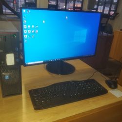 IBM THINKSTATION DESKTOP WITH 27' MONITOR COMPLETE SET (B1003)

