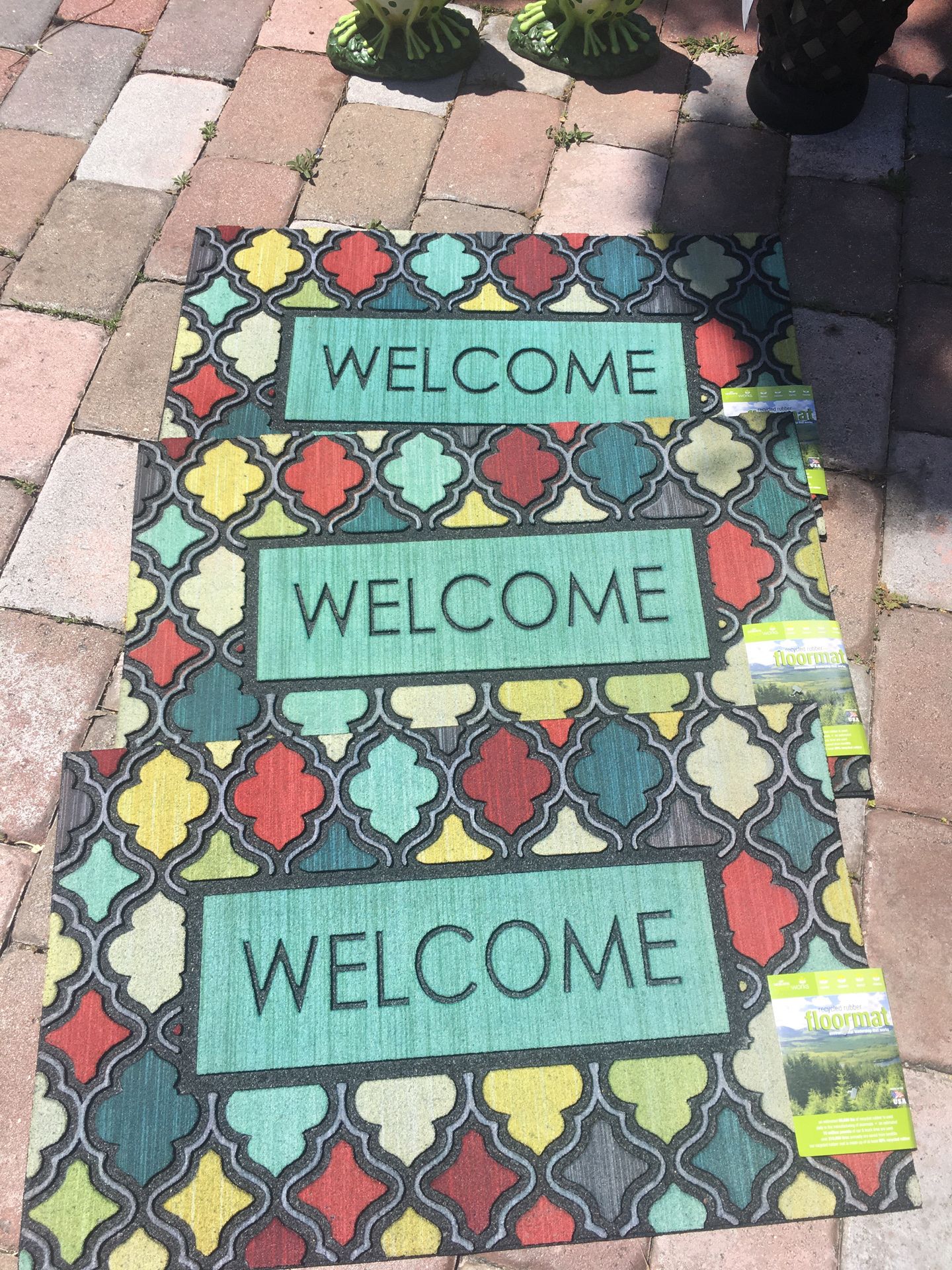 Inside or outside floor mats