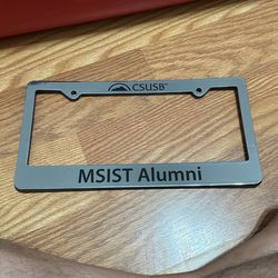 CSUSB Car License Frame