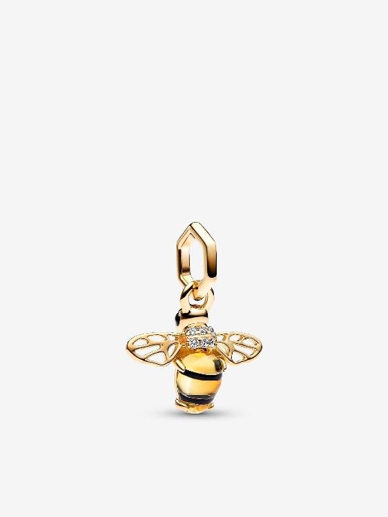 Pandora Sparkling Bee Dangle Charm
