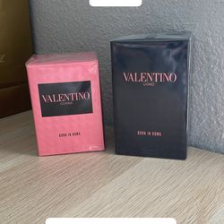 Men and womens valentino perfume ( both sealed )