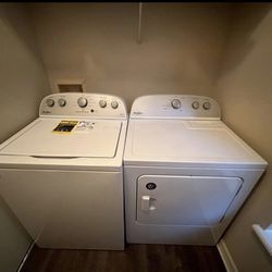 Whirlpool Washer and Dryer Set 