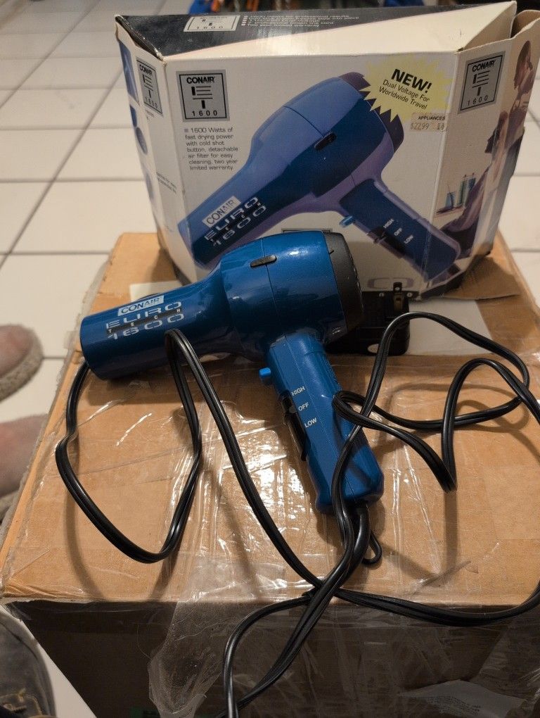 Conair Euro Tech 1600 Hair Dryer