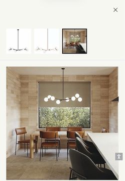 Minuet linear suspension light fixture