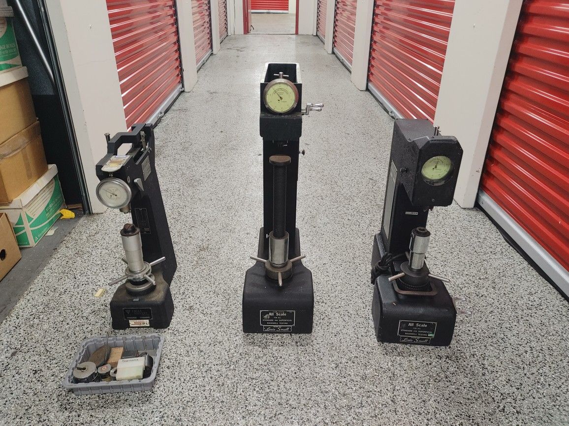 $1 - Lot of 3 Hardness Testers - Resonable Offers are Welcome