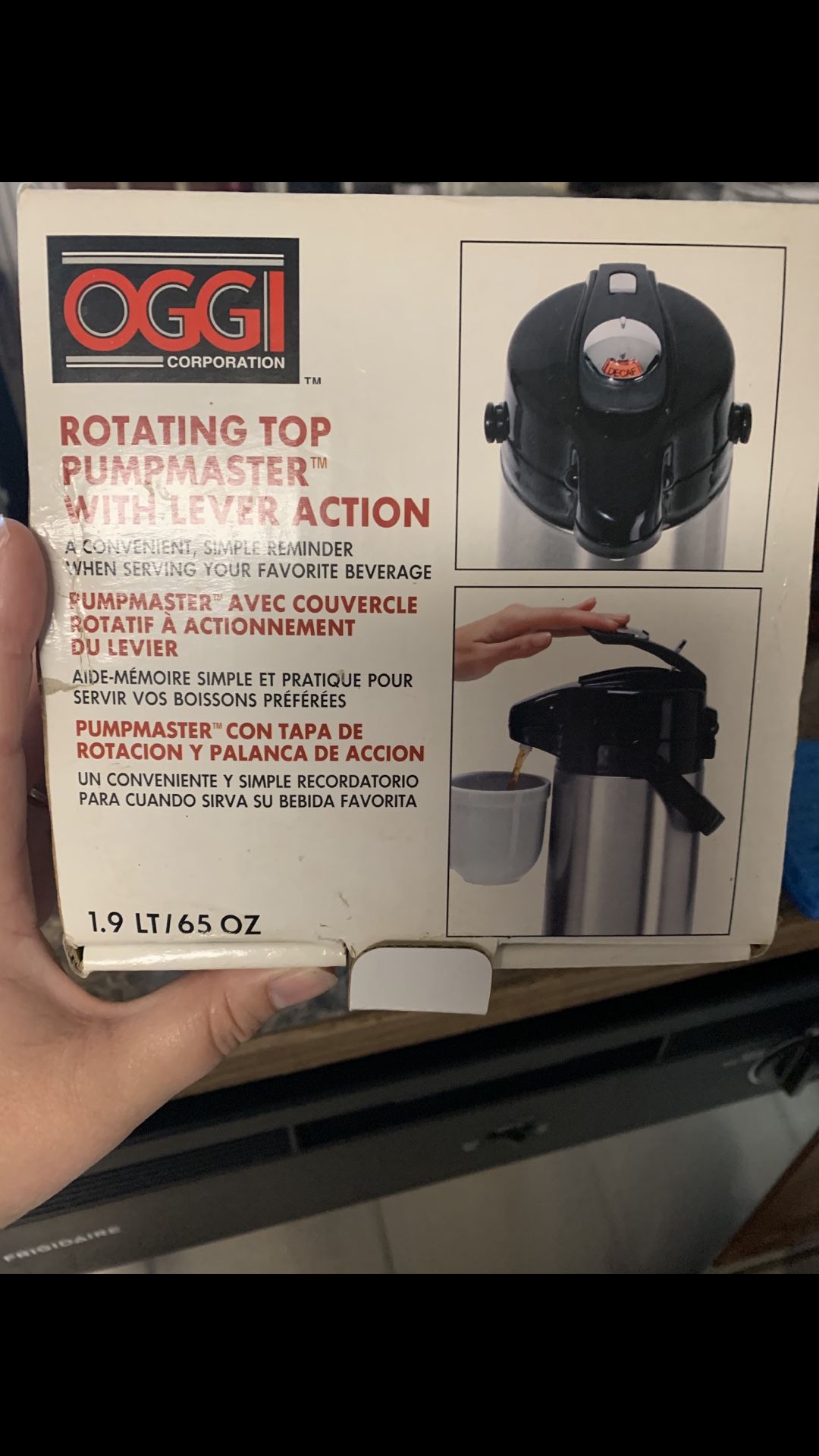 Coffee maker used twice