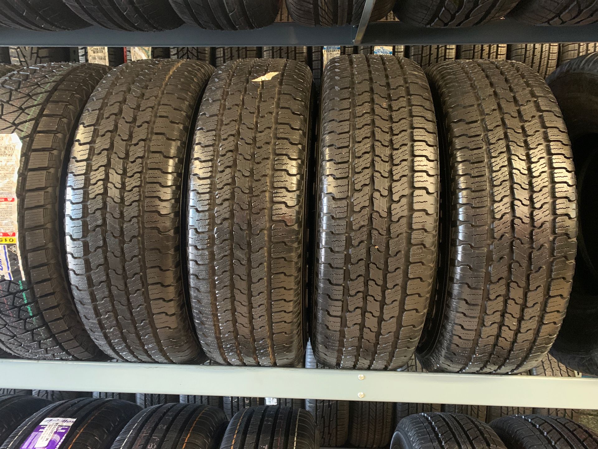 New set 215-65R17, Goodyear tires