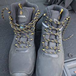 Terra Steel Toe Work Boots  Size12