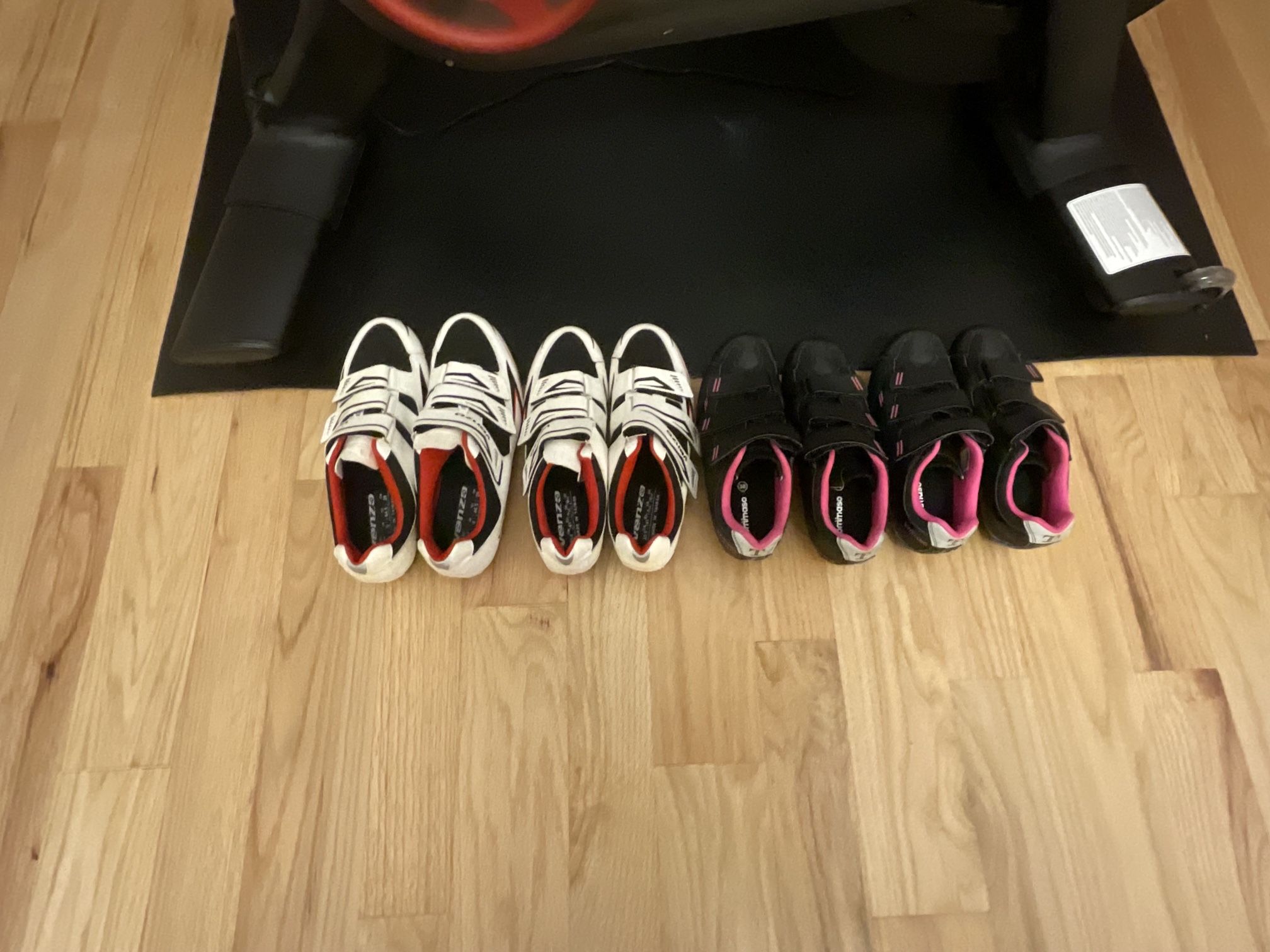 👟 Peloton Cycling Shoes – Venzo & Tommaso (4 Pairs) 