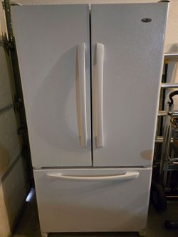 Amana 25cuft french door fridge and freezer