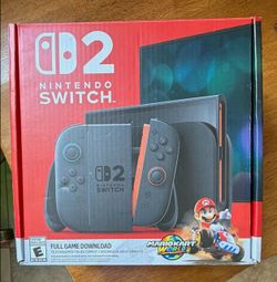 Nintendo Switch 2 Mario Kart World Bundle Black