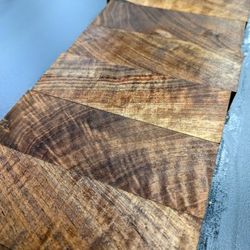Figured Walnut Knife Scale Blanks Lot Of 10