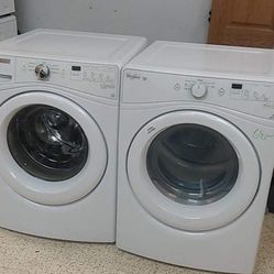 Whirlpool  Washer And Gas Or Electric  Dryer Set For $679
