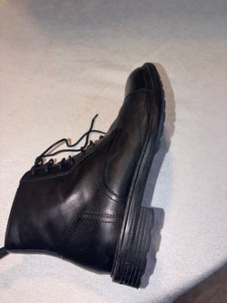 Geox Black Leather Boots Size 7.5
