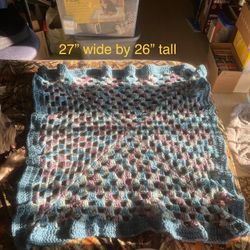 Universal Pink And Blue Lavender Colored Baby Blanket 