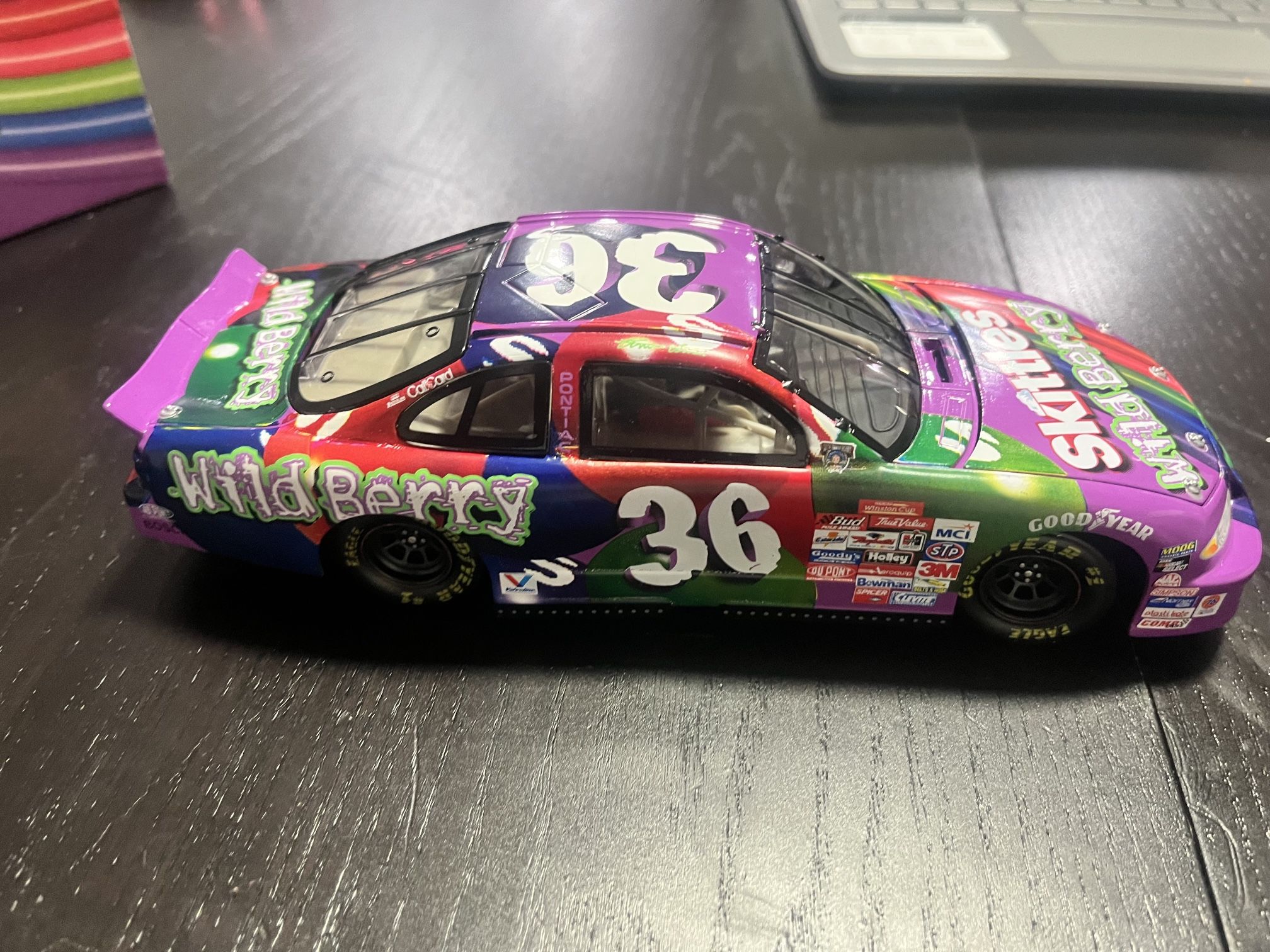 1998 Ernie Irvin Skittles Wild Berry 1:24 Potinac Diecast