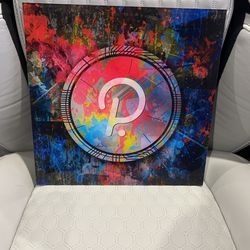 Acrylic Glass Wall Art "DOT Polkadot Crypto Coin"