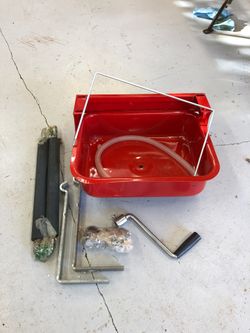 Shop/Chamois Wringer with Rinse Tub