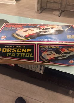 Battery operated Porsche patrol
