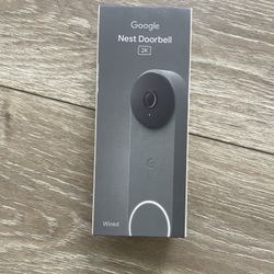 Google - Nest Doorbell (3rd gen) - Latest Model - 2K Video and Gemini BRAND NEW UNOPENED 