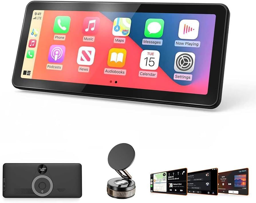 Brand New 9.03” Wireless Apple CarPlay & Android Auto Screen with Backup Camera
