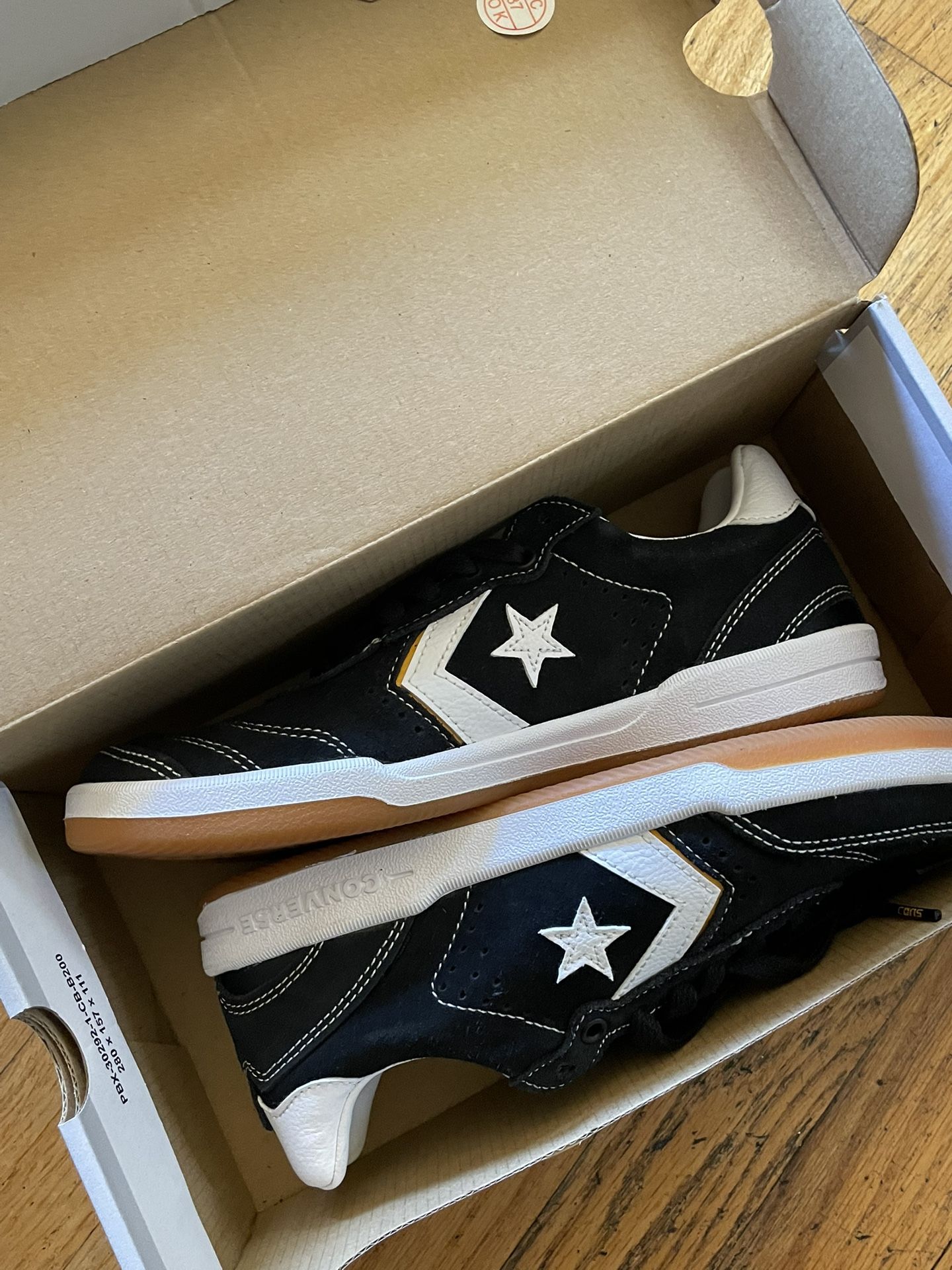 Converse Pro 2 Suede Black & White Skate 
