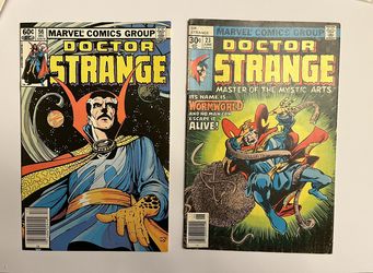 2 Doctor Strange Comics 1977/1982