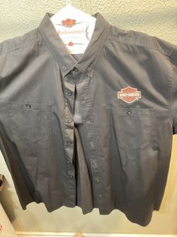 Harley Davidson Men’s Performance Button Up  XXL
