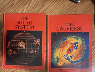 The universe And The Solar System Hardcover Books 