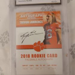 Trevor Lawrence Rookie Card 