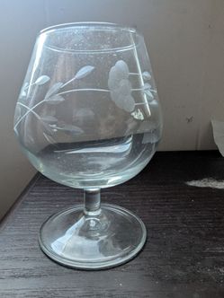 Etched Glass Set