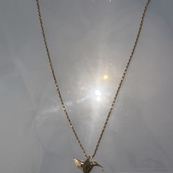 14k Gold Necklace With Pendant 