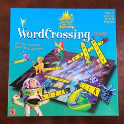 Disney Word Crossing Game