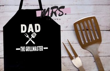 Custom Father’s Day apron