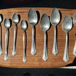 🥄Various Silver Plated Flatware by Wm Rogers Sons and Oneida