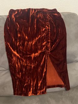 Zara suede skirt