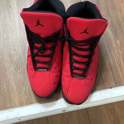Black And Red Singles Day Jordan 13s